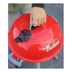 Leksaksgrill f�r barn med ljus och ljud � grillmat och tillbeh�r