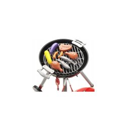 Leksaksgrill f�r barn med ljus och ljud � grillmat och tillbeh�r