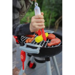 Leksaksgrill f�r barn med ljus och ljud � grillmat och tillbeh�r