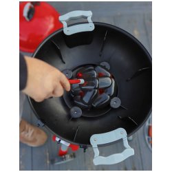 Leksaksgrill f�r barn med ljus och ljud � grillmat och tillbeh�r
