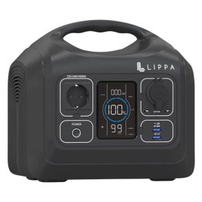 Lippa Power Station 595 Wh - Sort