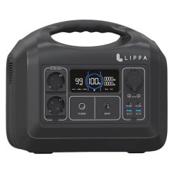 Lippa Power Station 992 Wh - Sort