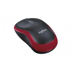 Logitech M185 Trdls Mus - Red