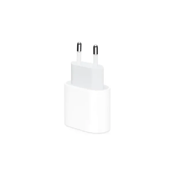 Apple USB-C 20W Oplader, Hvid (MHJE3ZM/A), Original