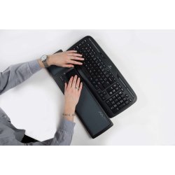 Mousetrapper Lite Titanium, computermus, sort