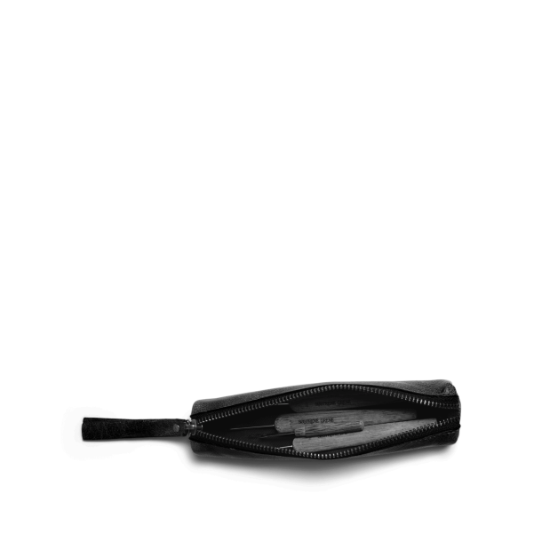 Muud Hee Etui til Hklenle/Penalhus - Lder, Sort