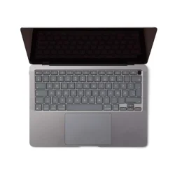 Philbert Tastaturcover til MacBook Pro &amp; Air 13-14-16" (2021-2022) - Transparent/Sort