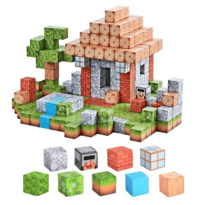 MagCubes Landsbyen � Magnetisk Bygges�t 108 dele