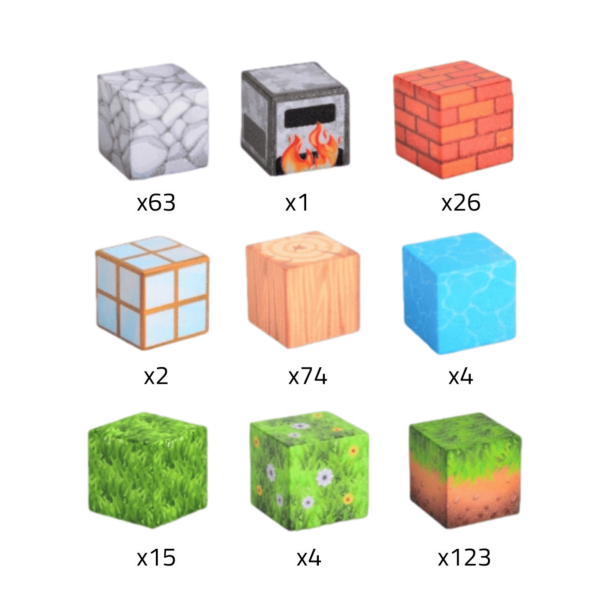 MagCubes Landsbyen � Magnetisk Bygges�t 108 dele