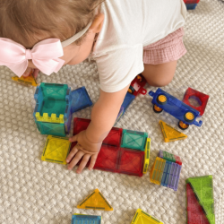 Magnetic Tiles bygges�t - Sampak, 2 x 110 dele