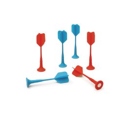 Magnetiskt dartspel � barnv�nlig dart med 6 pilar