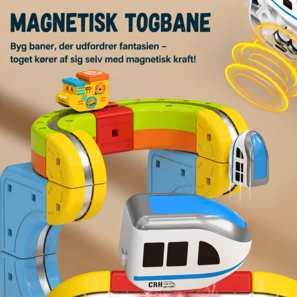 Magnetisk Anti-Gravity Togbane til B�rn � 68 dele