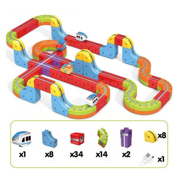 Magnetisk Anti-Gravity Togbane til B�rn � 68 dele