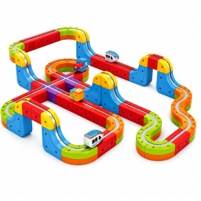 Magnetisk Anti-Gravity Togbane til B�rn � 68 dele