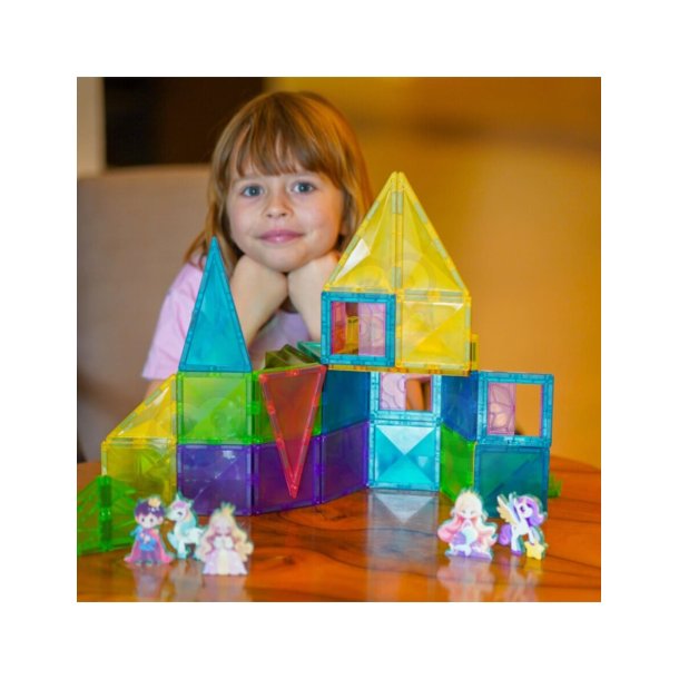 Magnetiske Byggeklodser Eventyrslot � 55 Dele