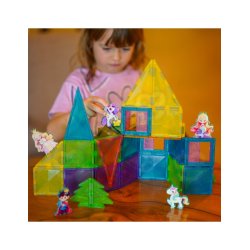 Magnetiske Byggeklodser Eventyrslot � 55 Dele