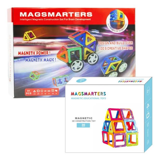 Magsmarters byggest - Sampak, 51 dele + 30 dele