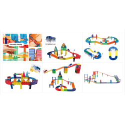 Magnetiska Plattor Bilbana, 120 delar