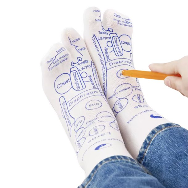 Zoneterapi Strømper, large