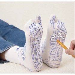 Zoneterapi Strømper, large