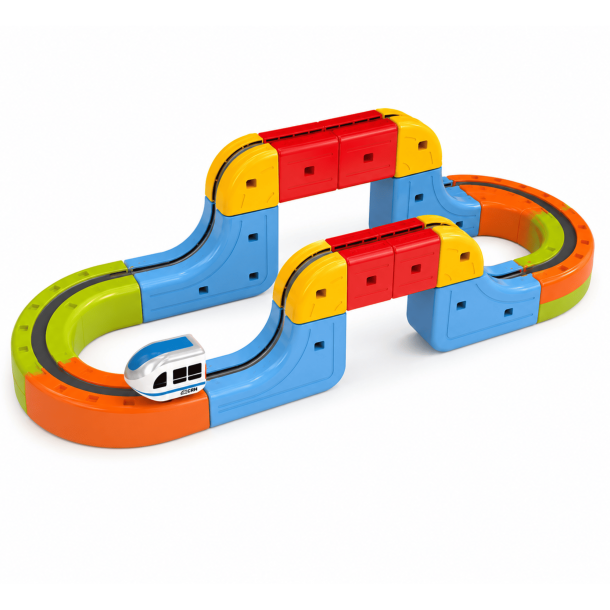 Mini Anti-Gravity Magnetisk Togbane � 18 dele