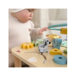 Montessori aktivitetsbord 5-i-1 � musik, sinnen och motorik