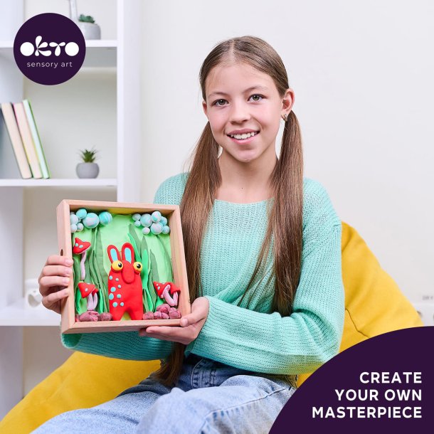 Mor-trold i 3D med air clay � kreativt kreas�t