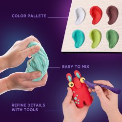 Mor-trold i 3D med air clay � kreativt kreas�t