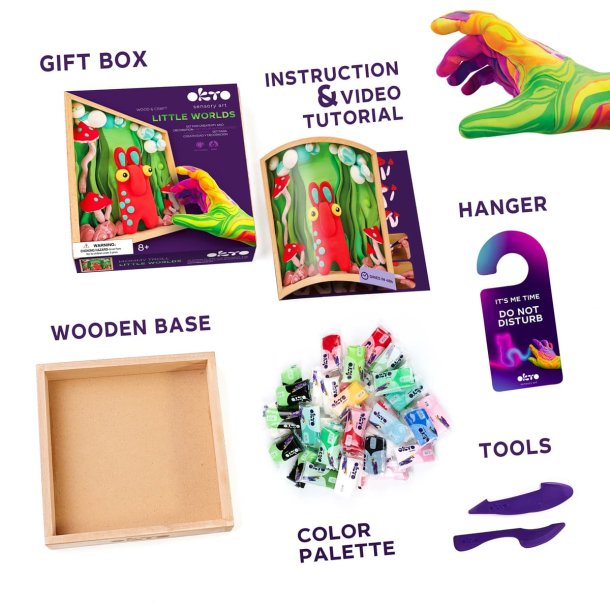Mor-trold i 3D med air clay � kreativt kreas�t