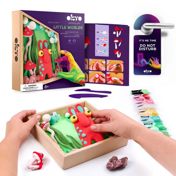 Mor-trold i 3D med air clay � kreativt kreas�t