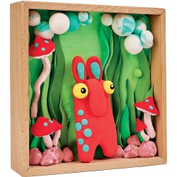 Mor-trold i 3D med air clay � kreativt kreas�t