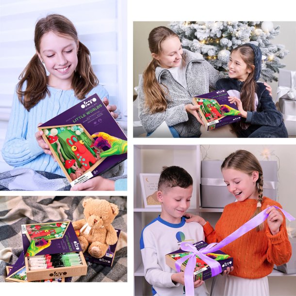 Mor-trold i 3D med air clay � kreativt kreas�t