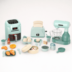 My Little Home K�kkens�t � r�remaskine, airfryer og br�drister med lys og lyd
