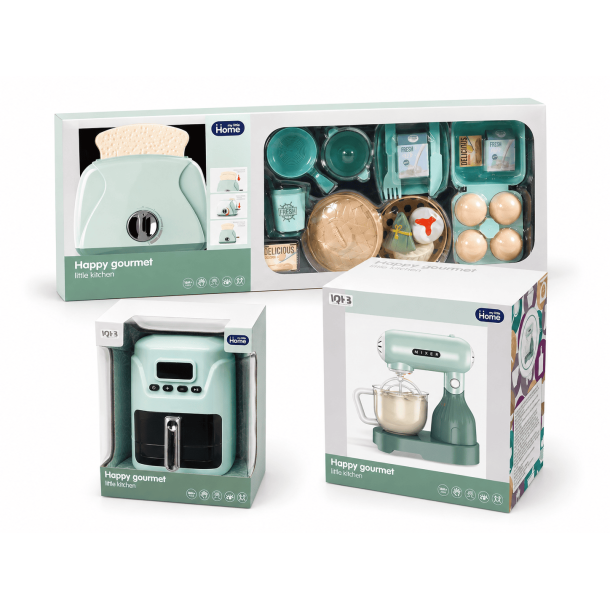 My Little Home K�kkens�t � r�remaskine, airfryer og br�drister med lys og lyd