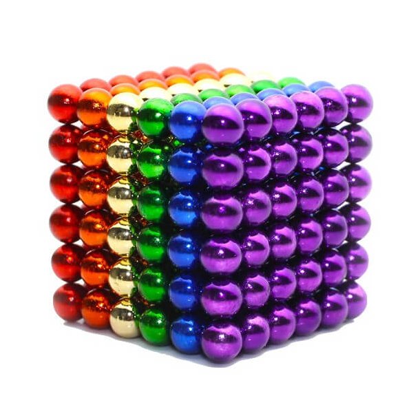 Neocube Rainbow 216 balls, 5 mm