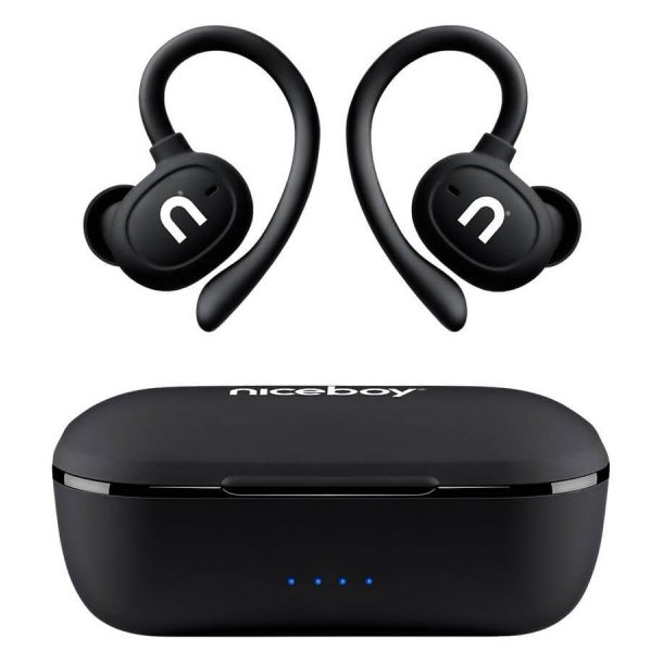 Niceboy HIVE Airsport 3 trdlsa in-ear hrlurar - Svart