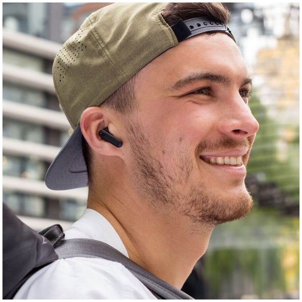 Niceboy HIVE Beans TWS in-ear hretelefoner - Sort