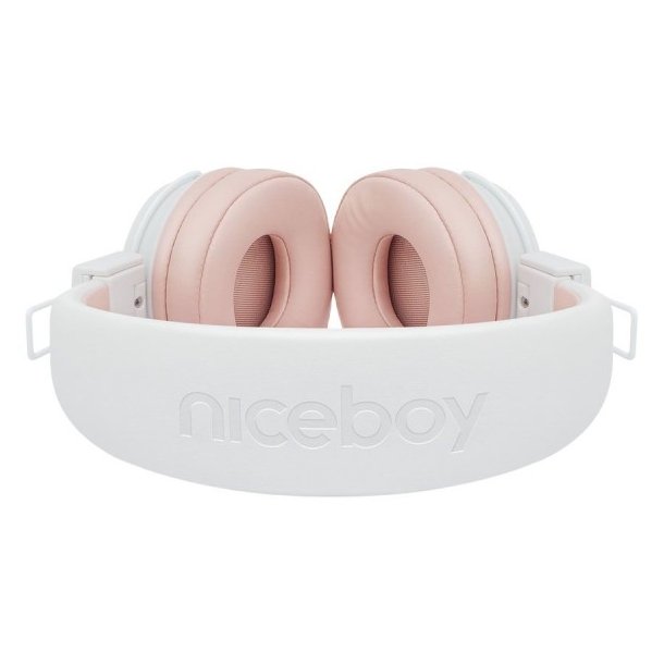 Niceboy HIVE Joy 3 trdlse hretelefoner - Hvid