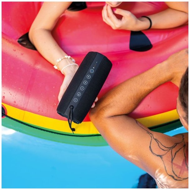 Niceboy RAZE 3 Titan 50W vandtt radio &amp; trdls hjttaler - Sort