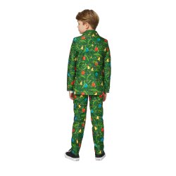 Suitmeister - Boys Christmas Green Tree Light Up