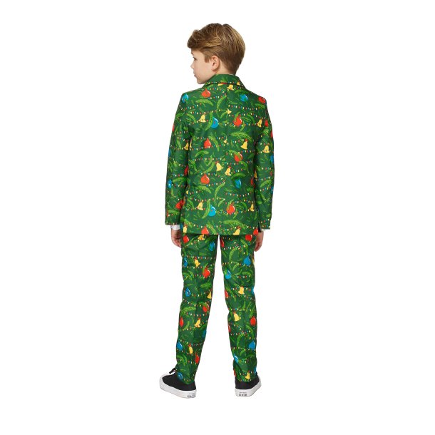 Suitmeister - Boys Christmas Green Tree Light Up