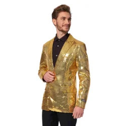 Suitmeister - Sequins Gold Blazer