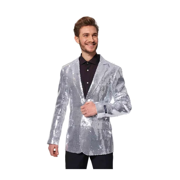Suitmeister - Sequins Silver Blazer