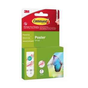 3M Command Poster Strips 12 stk