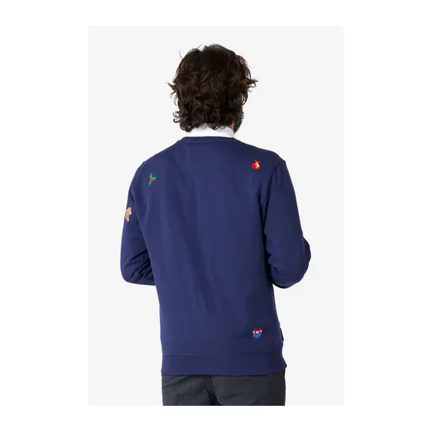 OppoSuits - Sweat X-Mas Icons - Navy