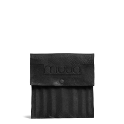 Muud Oslo Etui til Strikkepinde - Lder, Sort