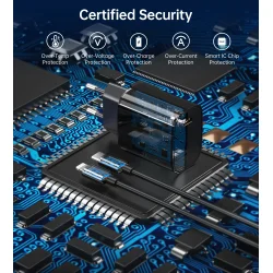 Choetech USB-C PD vgoplader, 20W, sort