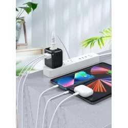 Choetech PD5008 Rejseadapter 30W (Europa/England/USA/Australien)