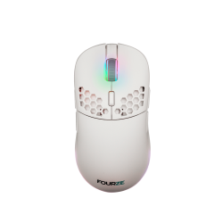 Fourze GM900 Trdls gaming mus, hvid