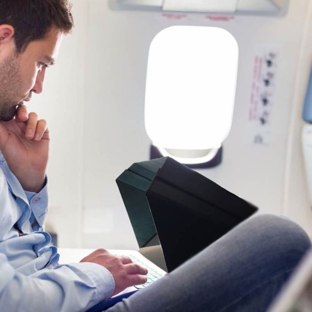 Philbert Sol- og Indsynsbeskyttelse Universal 12-14" - Ultratynd (Sort)